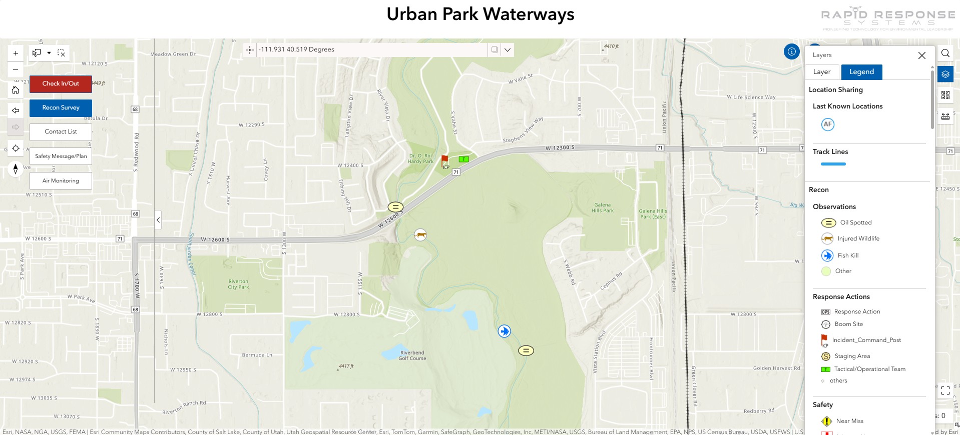 RRapidmapS Platform Dashboard